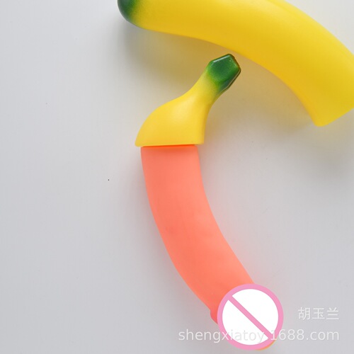 Cross-border man-made toy squirting water banana turns into a big bird model Hen Party bachelor party sexy banana props