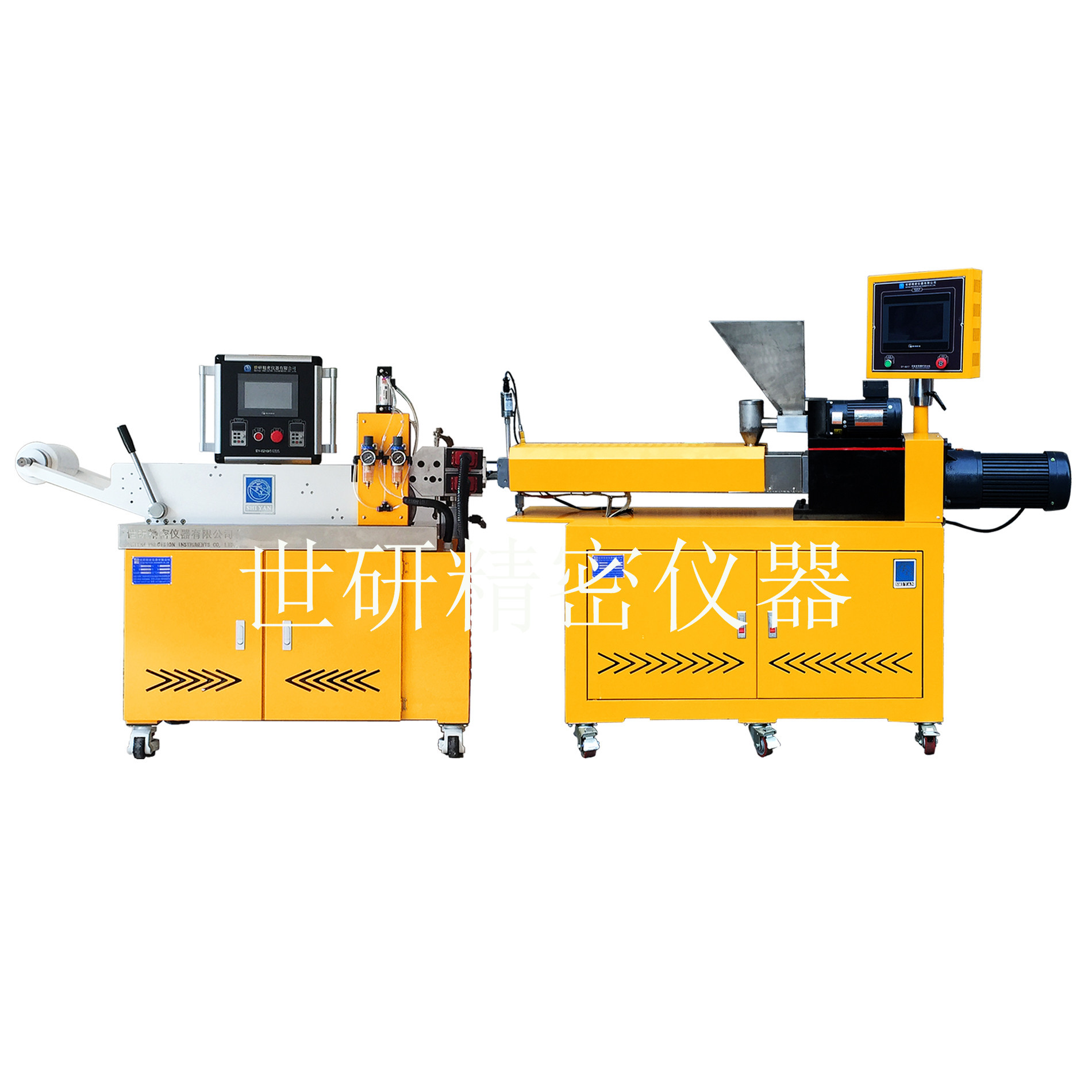 世研-一款用于小型试验的流延机 科研用的小型实验室挤出流延设备