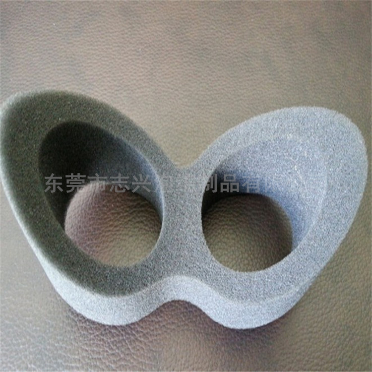 按要求定做3D滑雪眼镜海绵 不脱胶海绵安全帽保护眼罩耳罩订制