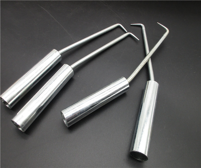 钢筋钩 钩子不锈钢钢筋钩子 亮面镀铬双轴承扎钩 扎丝勾 建筑绑钩