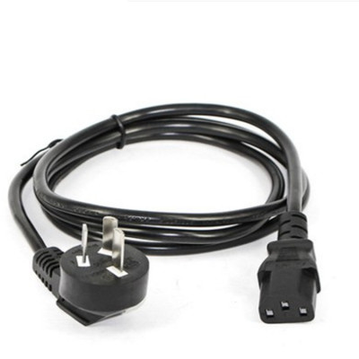 国标品字尾1M大功率3*1.5平方主机显示器机箱加粗空调工程三芯C13