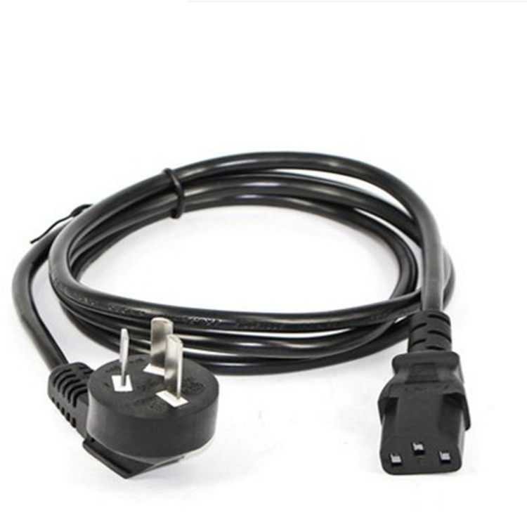 国标品字尾1M大功率3*1.5平方主机显示器机箱加粗空调工程三芯C13