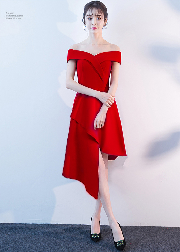 Vestido de novia para brindis 2026, nuevo vestido de noche largo y ajustado con hombros descubiertos para fiesta de compromiso, otoño y verano, para mujer.
