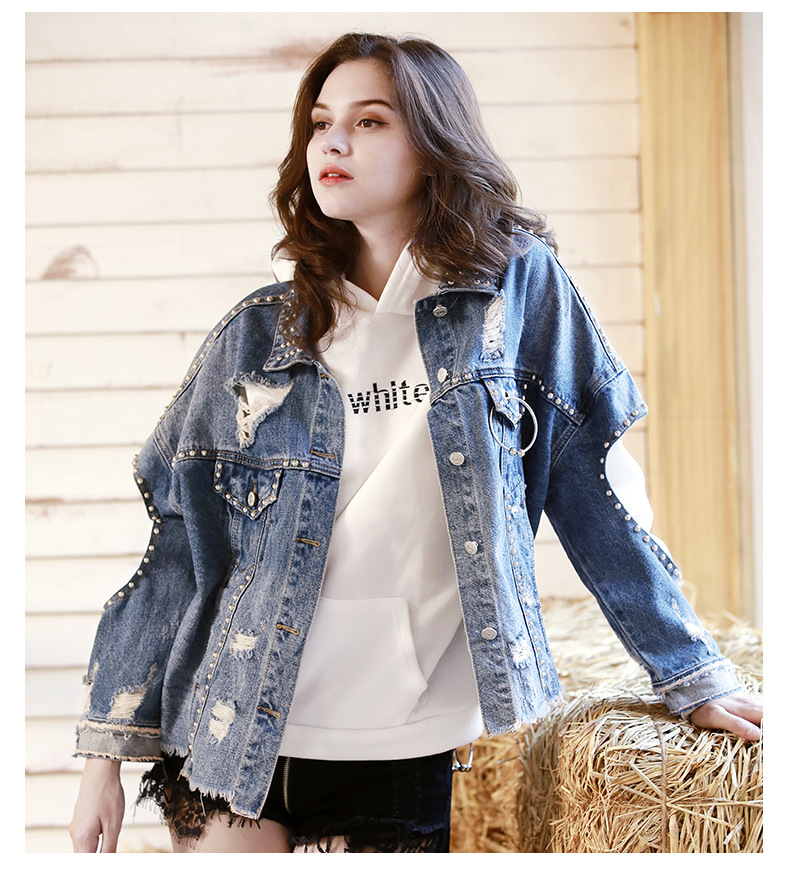 Blouson femme CARTE DES POISSONS en Cow-boy - Ref 3322033 Image 34