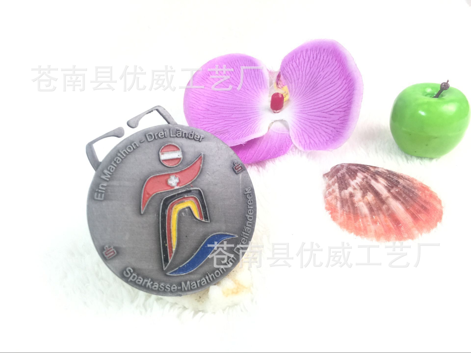 厂家供应金属奖牌 马拉松运动奖章奖牌 跑步活动赛事奖牌奖章定