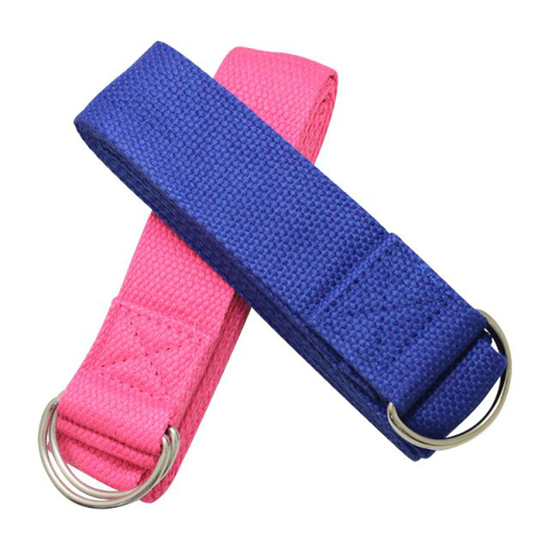 厂家热销伸展带瑜伽拉力带 瑜伽辅助用具拉筋带纯棉瑜伽拉伸带