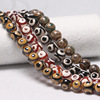 Organic retro agate round beads, accessory, wholesale