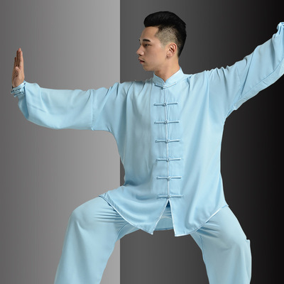 Cotton tai chi clothing kung fu uniforms for unisex martial arts training suit performance fitness suit for men and women