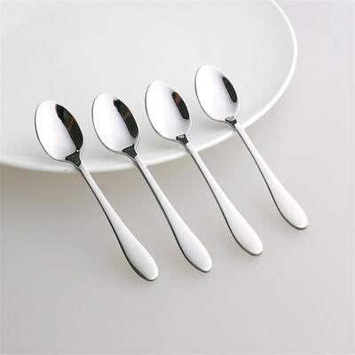 Jieyang Manufactor Direct selling One yuan within Green ideas high-grade Stainless steel Mirror-polished Coffee spoon TaoBao