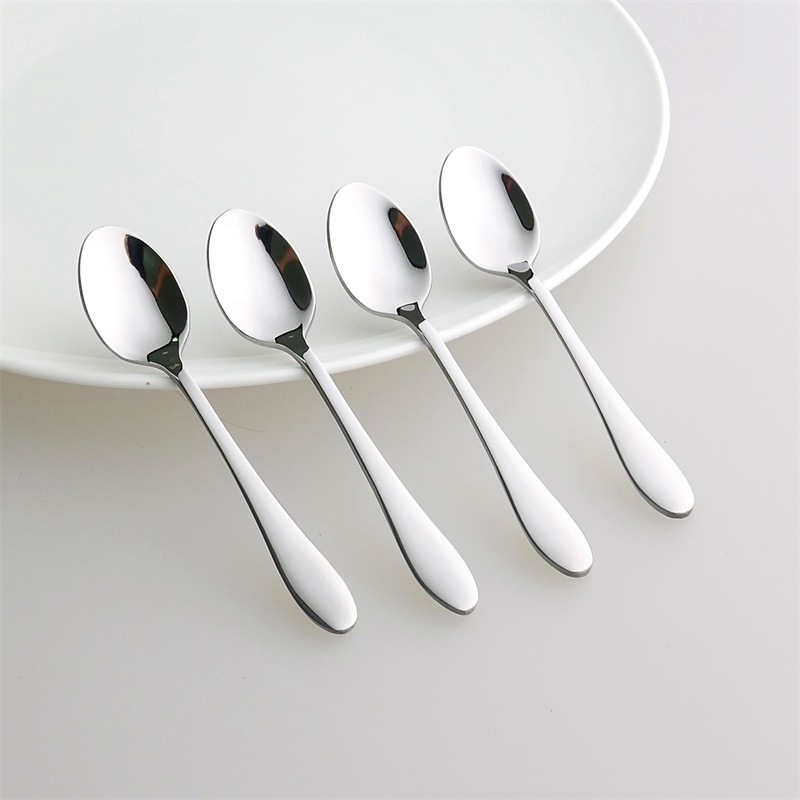Jieyang Manufactor Direct selling One yuan within Green ideas high-grade Stainless steel Mirror-polished Coffee spoon TaoBao