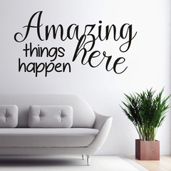 Cross-border new Amaging precision carving wall sticker personalized creative home decoration painting KS157