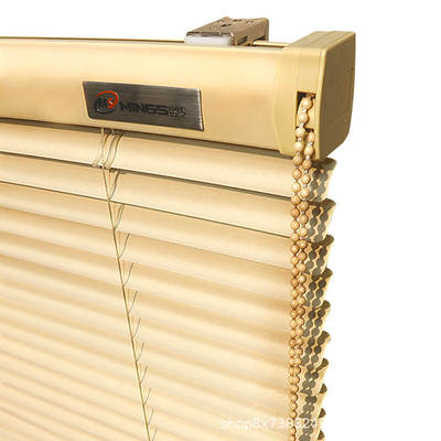 铭适免打孔PVC百叶窗帘卷帘卫生间浴室办公防水防油全遮光|ms