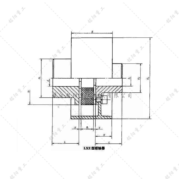 铭阳<星形联轴器>LXZ/XLL型带制动轮星形弹性联轴器厂家直销1件订