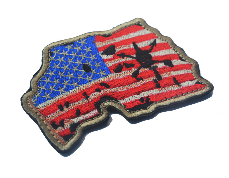 2017 신제품 공급 품질 자수 완장 벨크로 패치