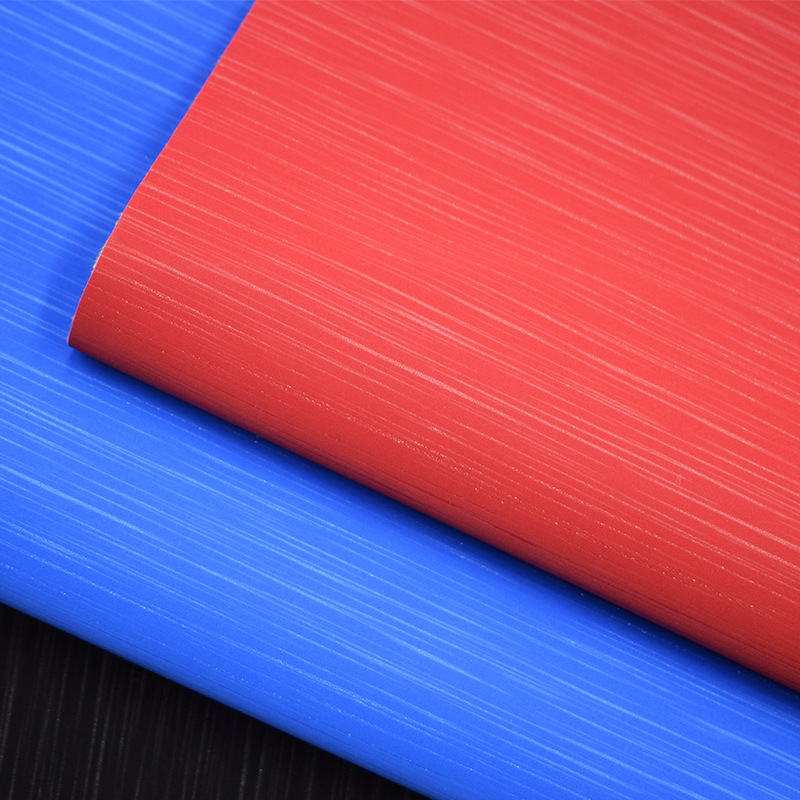 1.0仿棉绒底雨丝条纹磨砂pu人造革箱包手袋女包钱包面料现货热销