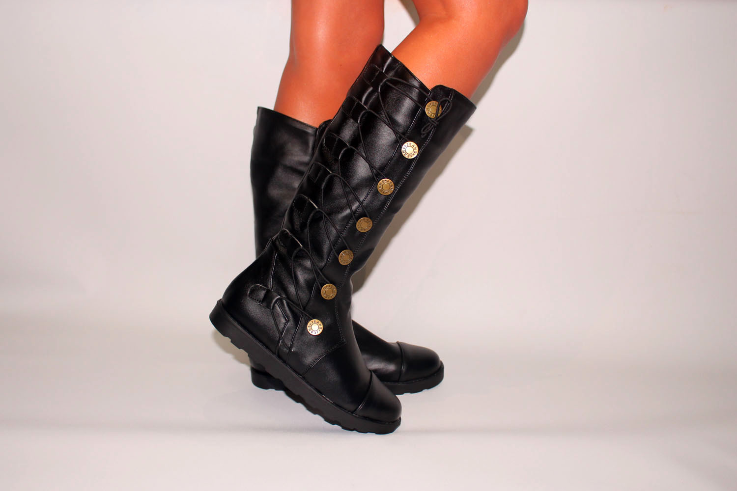 Bottes femme en pu - Ref 3355167 Image 18