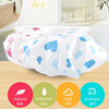Fresh fashionable waterproof shower cap for bath, kitchen, hat, increased thickness