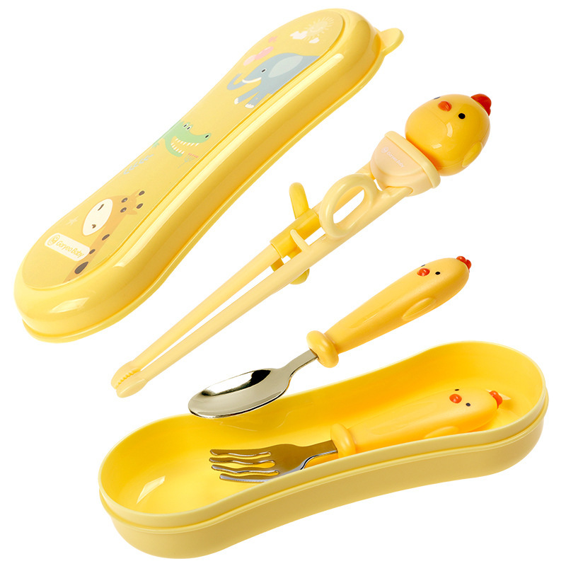 Dinosaur Learning Chopsticks Children Practice Chopsticks Baby Safety Training Chopsticks Tableware Children's Supplementary Food Section 2 2 4
