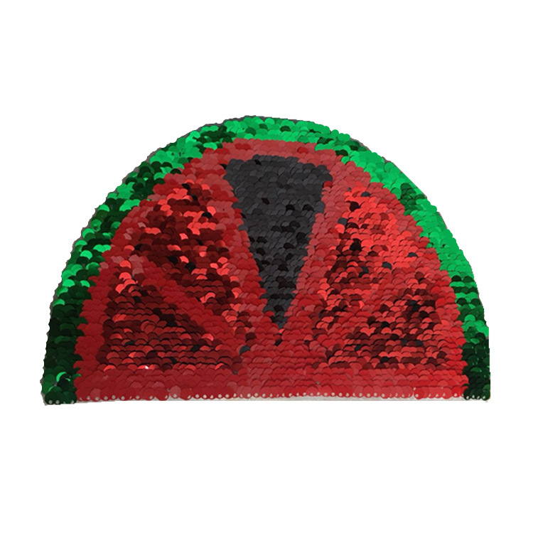 Fruit Watermelon Gradient Double-sided Beads Flap Sequins Clothing With Embroidered Embroidery Cloth Stickers display picture 2