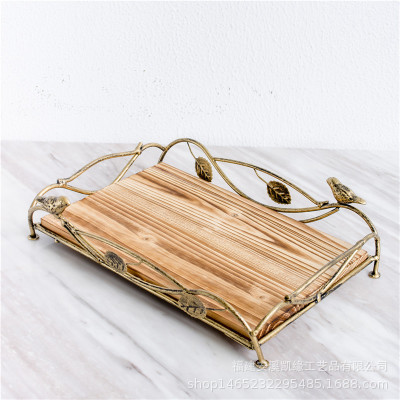 Nordic soporte de la torta de madera maciza moderna minimalista postre tienda bandeja postre estante moda boda accesorios decoración traje