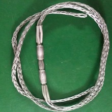 電纜牽引蛇皮套單頭雙頭側拉旋轉12-280mm海纜不銹鋼316電纜網套