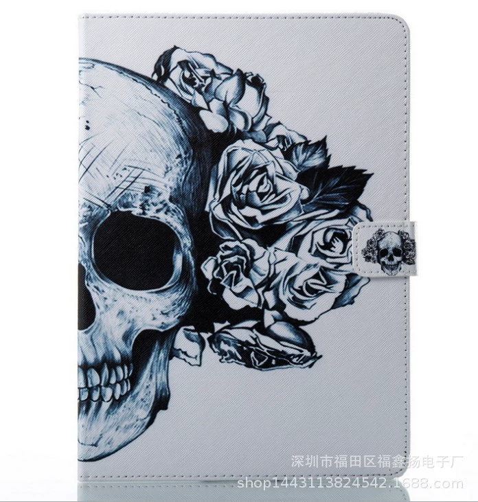 Подходящий чехол для iPad PRO 9.7 крашеный плоский кожаный чехол 10.5-дюйм Air 2 mini 4 вставляемая карта держатель защитная крышка