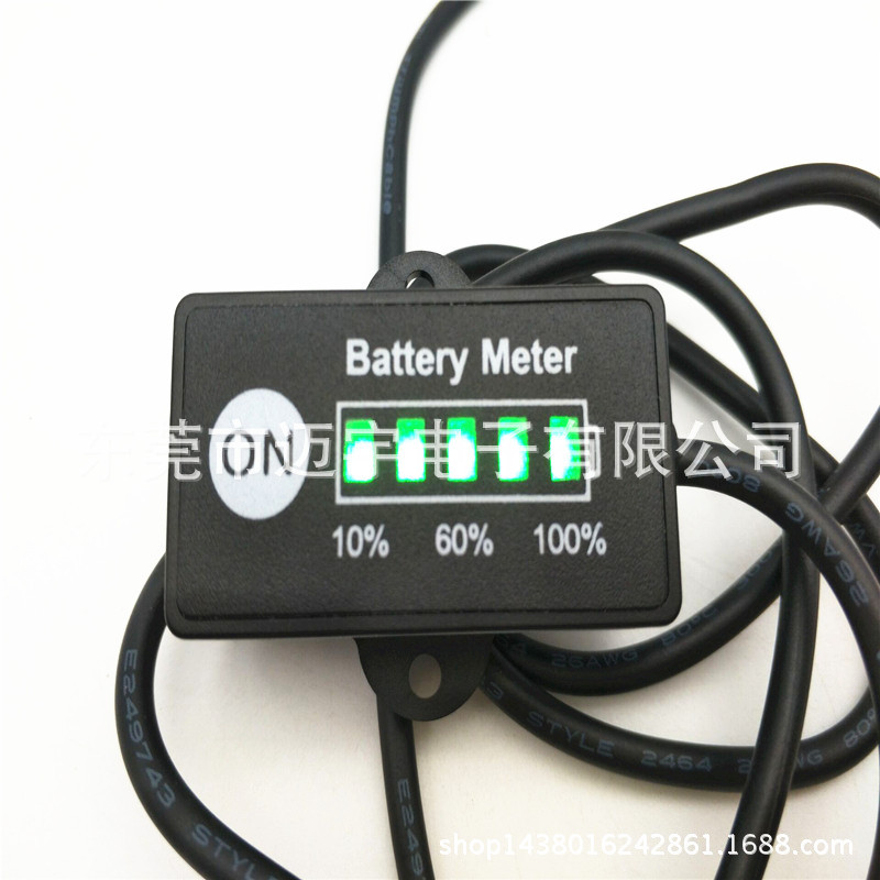铅酸蓄电池电量显示器 LED电量指示表 MCU晶片 确保读数准确 H