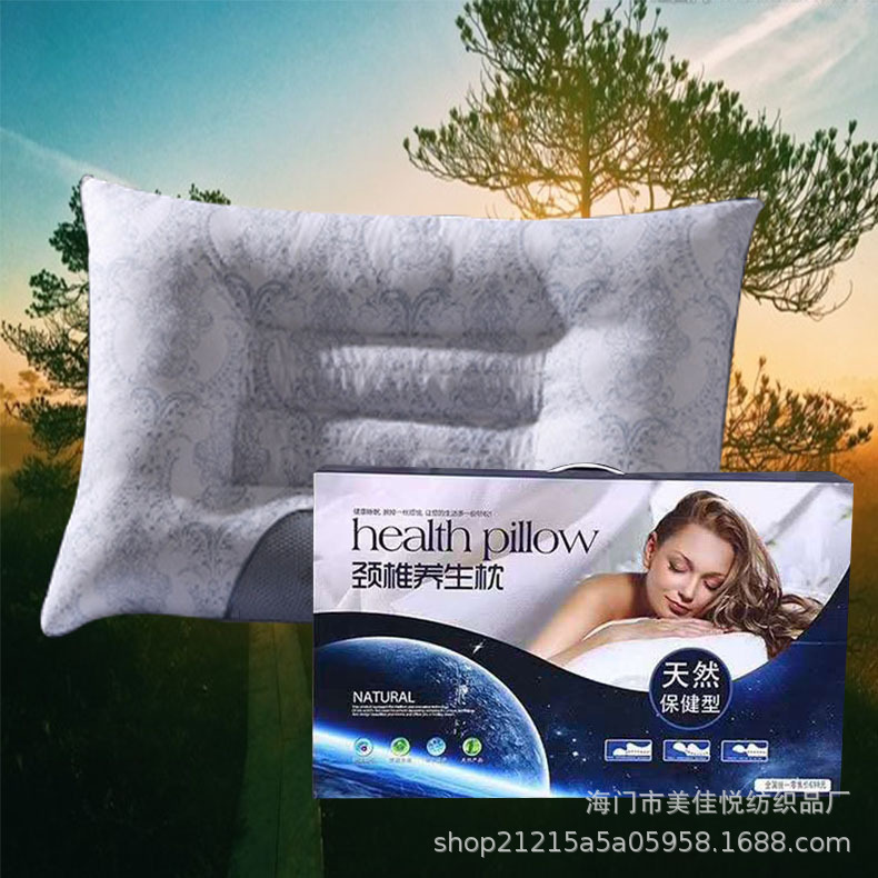 會銷禮品中科富硒磁療能量枕磁療養生保健枕芯決明子保險保健枕頭