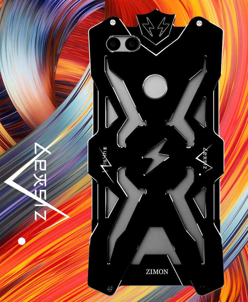 SIMON THOR Aviation Aluminum Alloy Shockproof Armor Metal Case Cover for Huawei Honor 7C