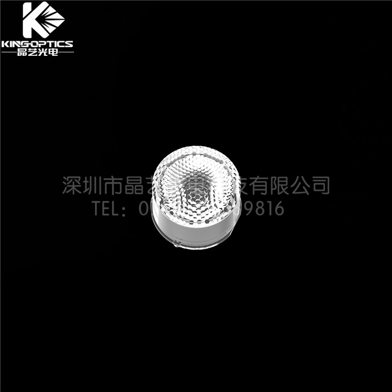 【厂家供应】光学透镜3030-1810单颗防水一体透镜-30度18.5*H10.9