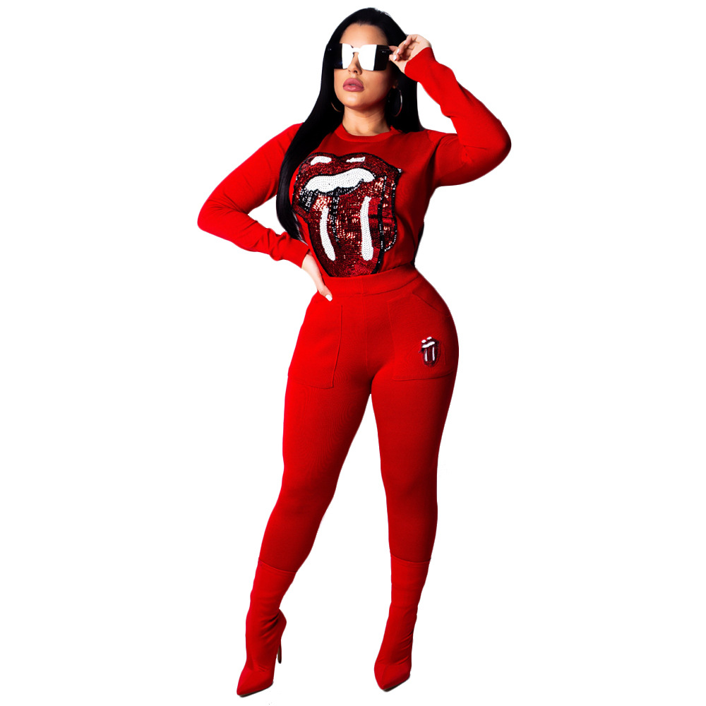 Costume femme en Pull en coton - Ref 3334965 Image 71