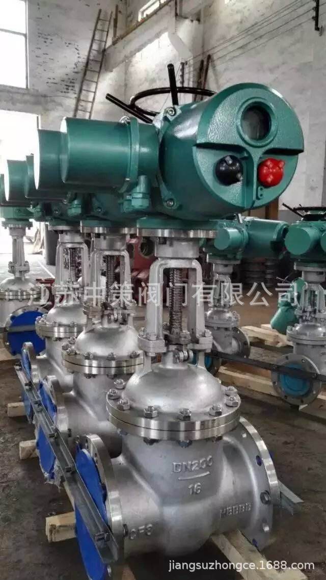 Z941W-64P/R电动不锈钢法兰闸阀 Z941W-100P高温高压电动法兰闸阀