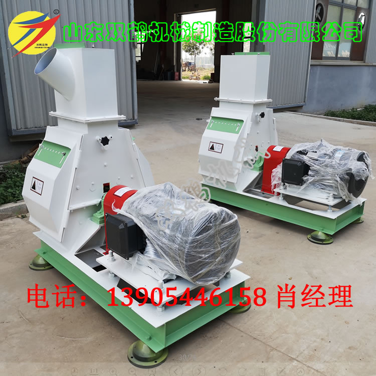 麦糠麸皮粉碎打粉机多少钱一台 瓜子壳玉米粉碎机器 锤片式水滴
