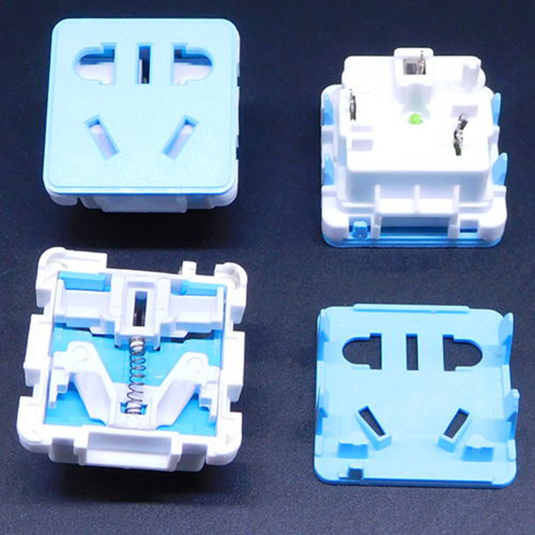 插座厂家直供插座配件插座散件排插配件插线板配件插座OEM贴牌|ms