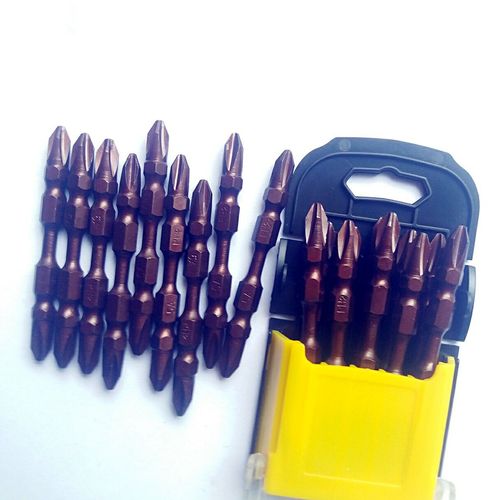 Nunchaku wind bit, double-ended cross wind bit, electric screw impact bit