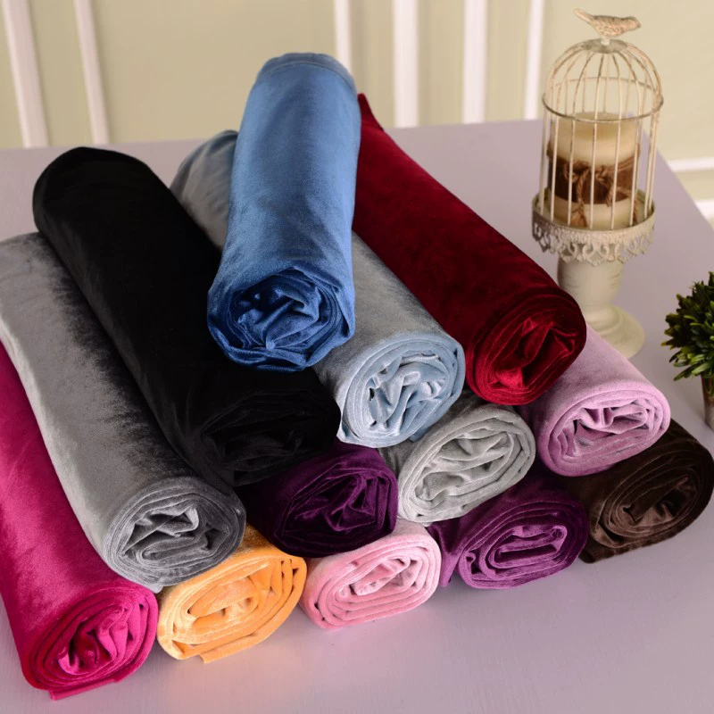 Velvet sofa, multicoloured cloth, decorations for hotel, new collection, Italy, increased thickness