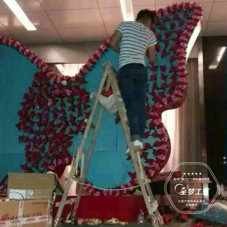 生产供应pvc异型广告板 雪弗板展示架 雪弗板雕刻展架展台异形