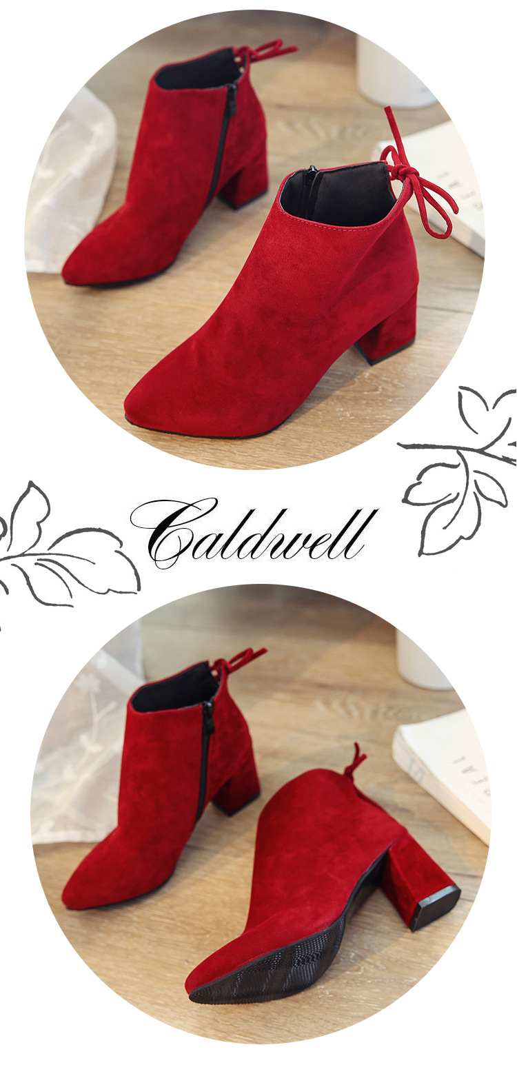 Bottes femme en Daim - Ref 3355468 Image 19