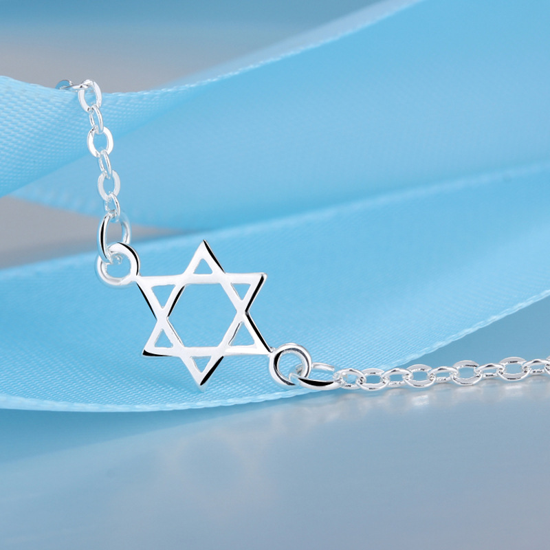 Шестиконечная звезда. браслет