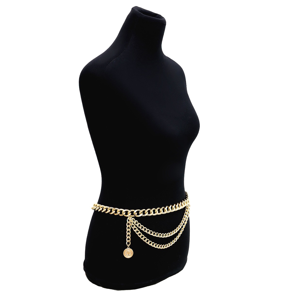 Simple Style U Shape Alloy Plating Women's Chain Belts display picture 8