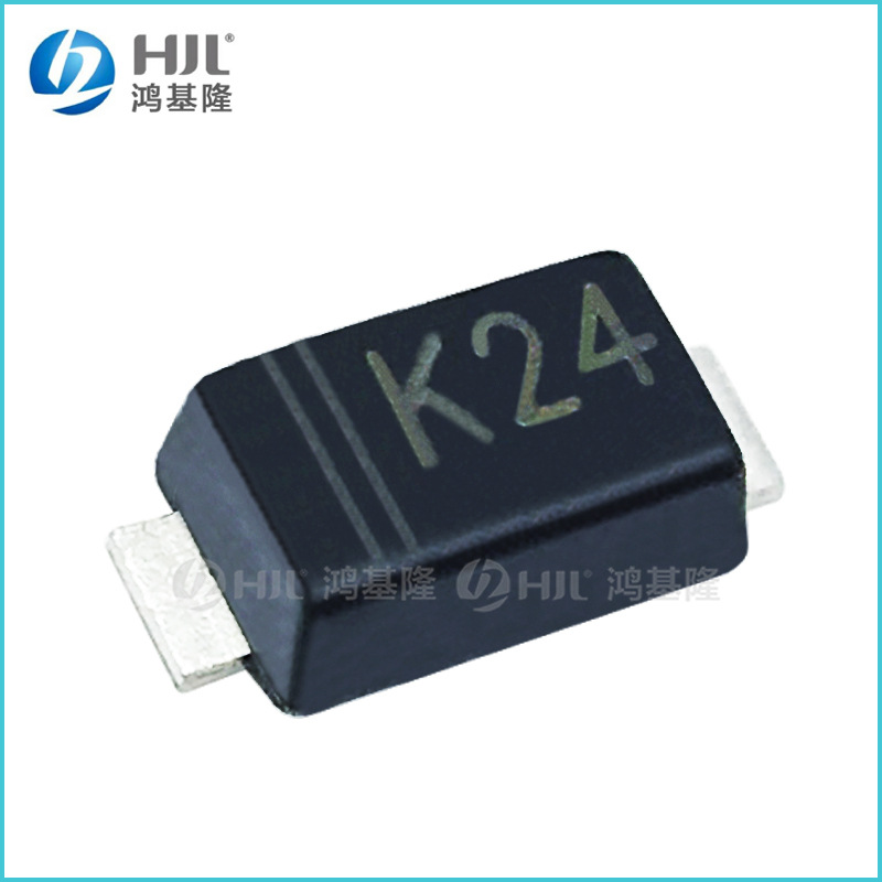 超薄贴片肖特基二极管DSK24 SOD-123丝印K24体积1206 SS24 SR240
