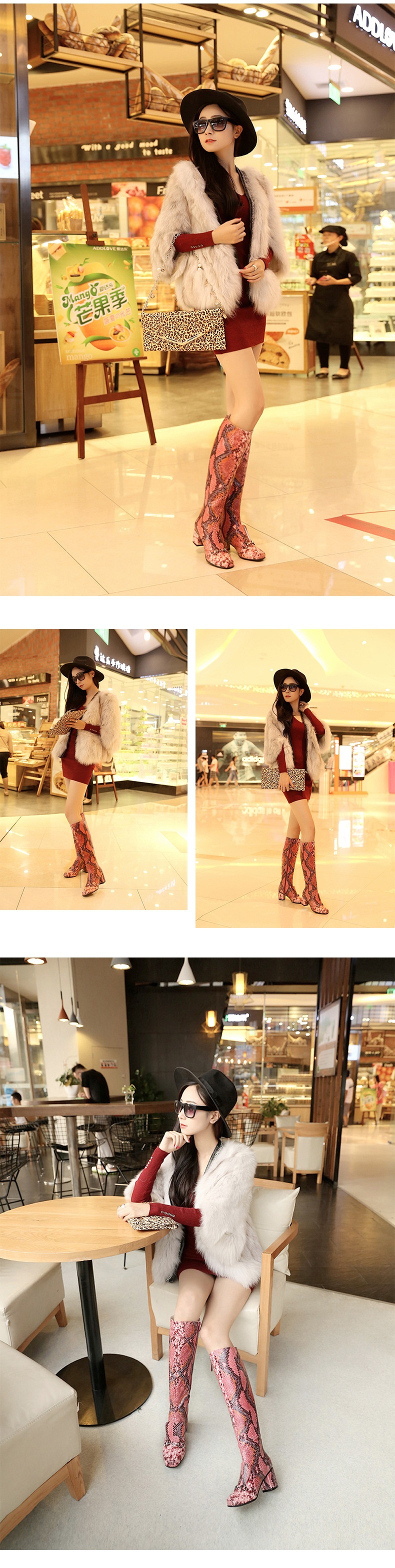 Bottes femme CAFé PLUIE en PU artificiel - Ref 3355519 Image 11