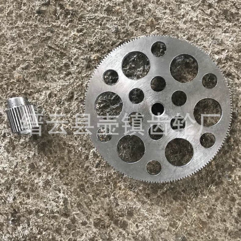 厂家供应升降机双联直齿齿轮 直齿圆柱齿轮 不锈钢直齿齿轮