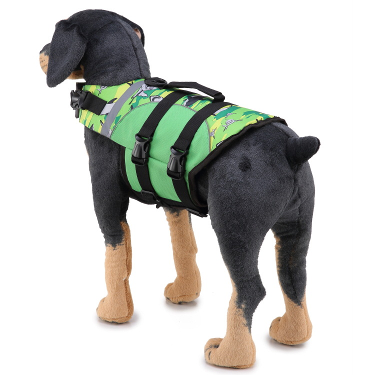 Colete salva-vidas para cachorro, roupa para proteção