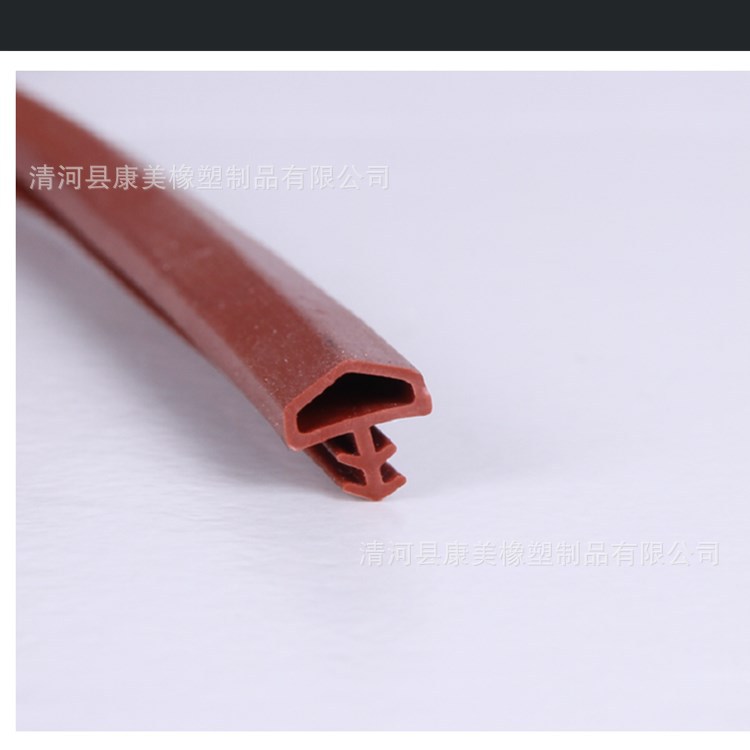 PVC门窗密封条木门V字形密封胶条隔音防尘防虫木门卡槽式橡胶条
