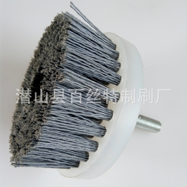 小圆盘刷迷你杜邦丝刷盘磨料丝刷文玩抛光核桃刷钢化膜抛光