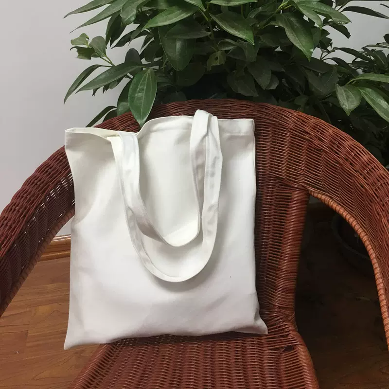 DIY空白单肩手提帆布包 购物袋 清新女包 帆布袋 可定制