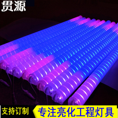 Highlight building LED Guardrail tube colourful monochrome Running Internal Control guardrail Digital tube outdoors Lighting factory