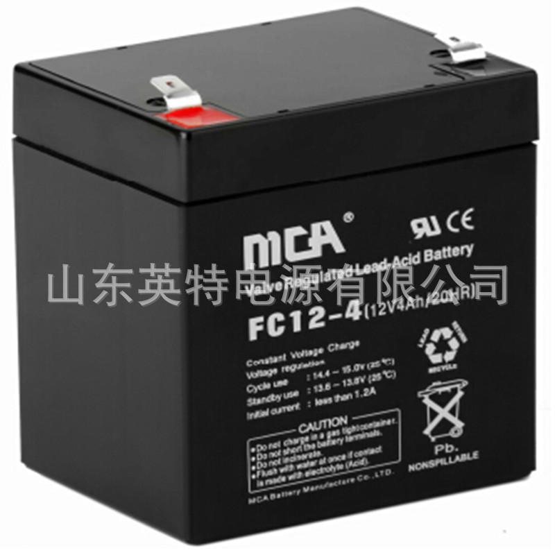 MCA蓄电池FC12-4 12V4AH UPS 电源直流屏 全新现货