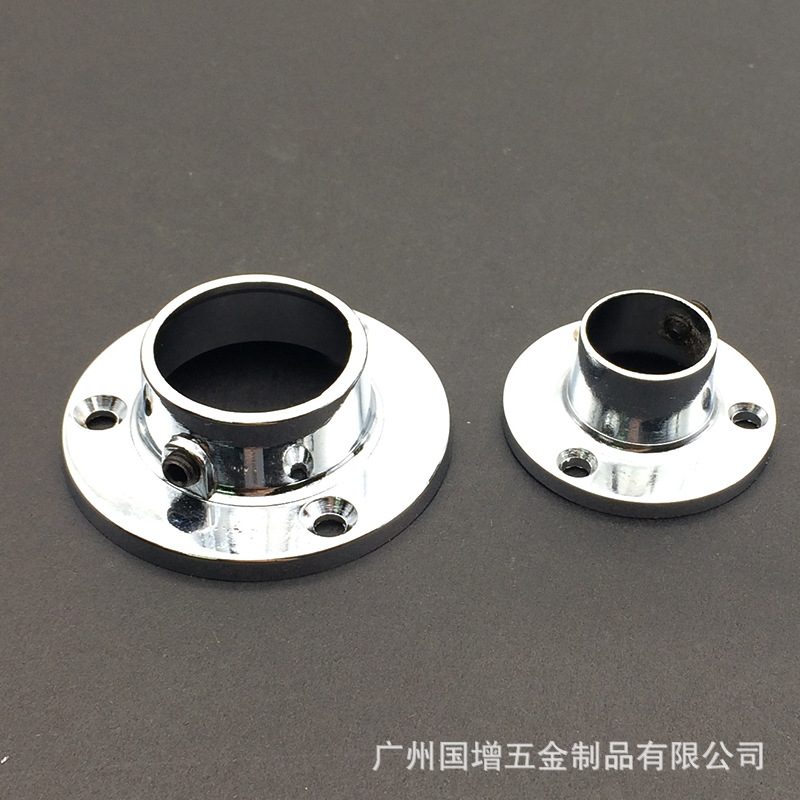法兰座法兰座 衣杆座 高脚法兰座 衣圆管座 毛巾管座国增五金-阿里巴巴
